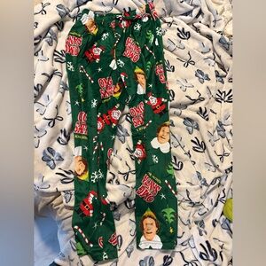 ELF Festive Green Pajama Bottoms